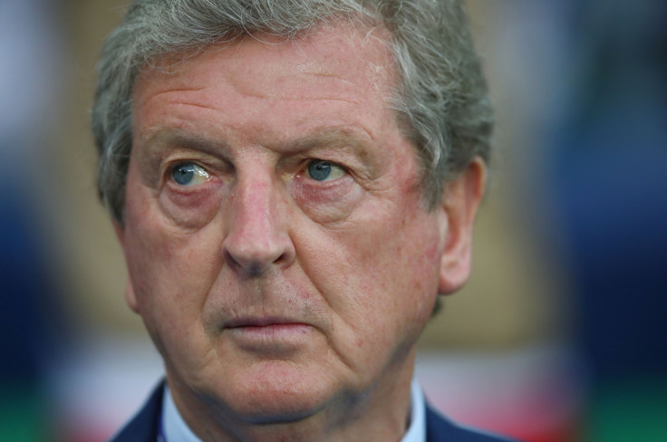 Roy Hodgson watches on from the sidelines