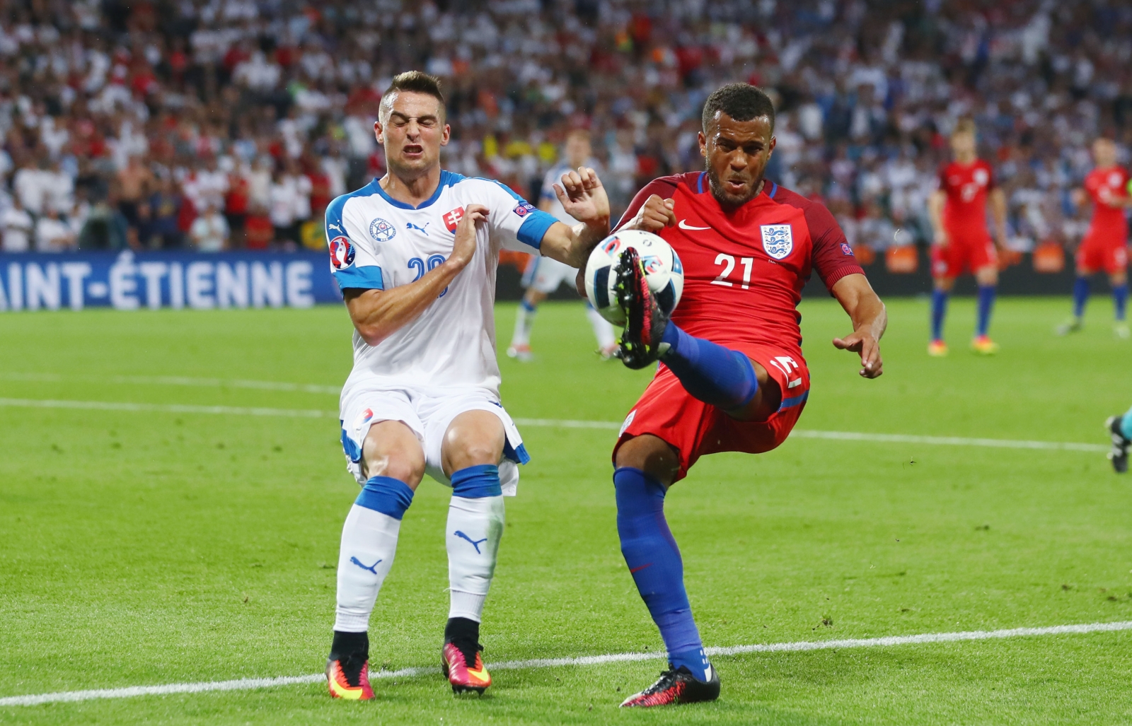 Slovakia 0 0 England Things We Learned From The Euro 2016 Group B Finale   Ryan Bertrand 