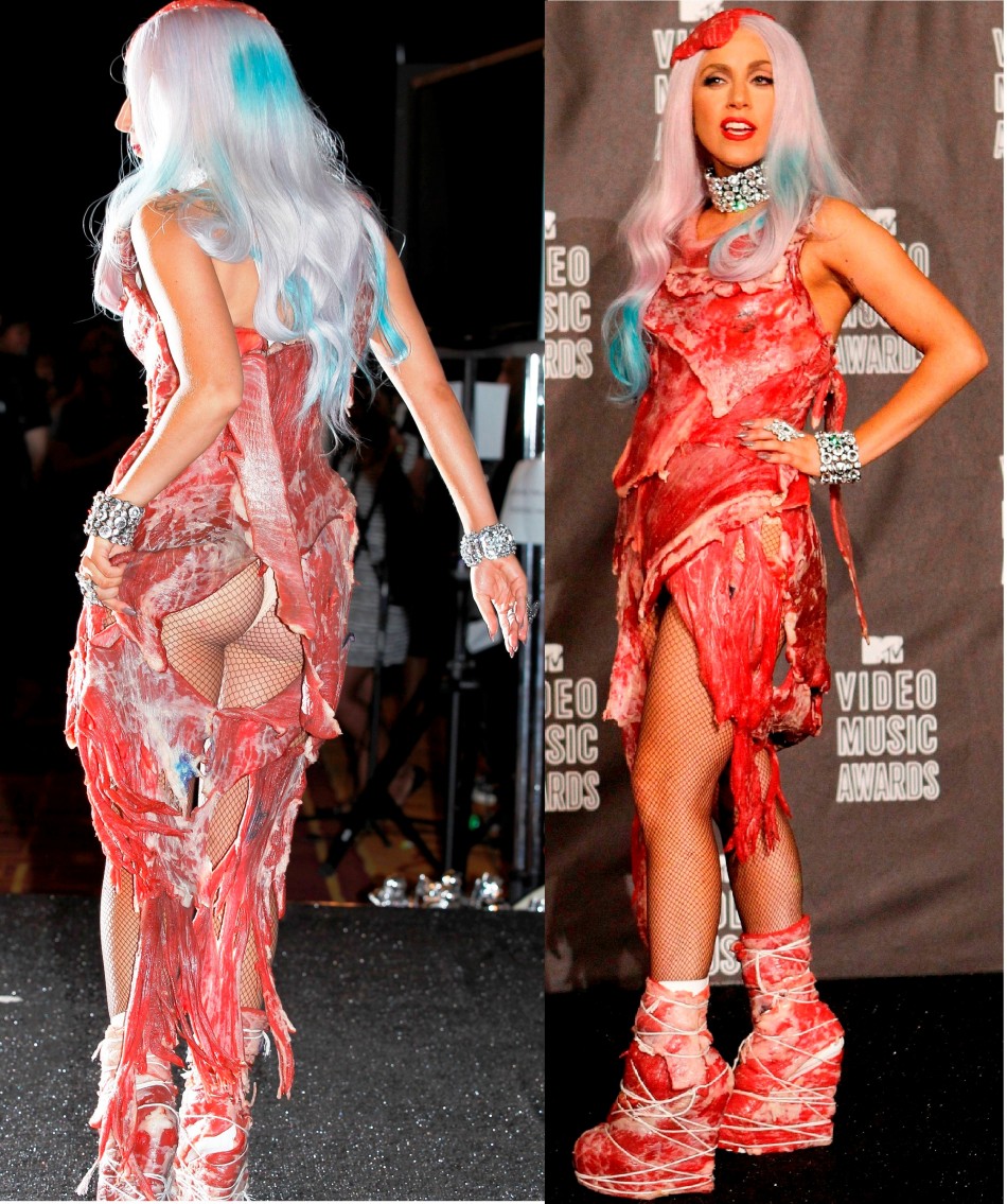 Lady Gagas Most bizarre outfits