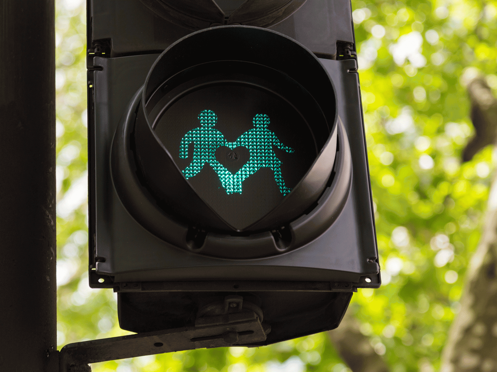 LGBT Pride traffic lights