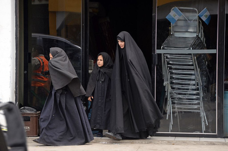 Female members of the ultra-Orthodox Lev Tahor