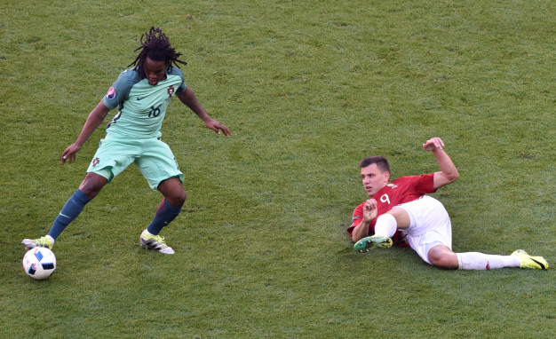 Renato Sanches on the ball Renato Sanches on the ball