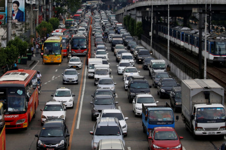 Manila traffic jam