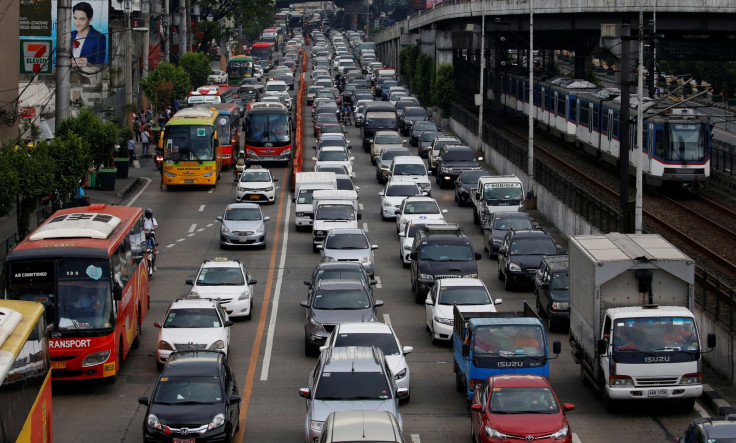 Manila traffic jam