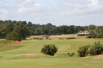 The view from the fourth tee