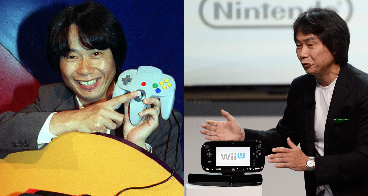 Shigeru Miyamoto N64 Wii U