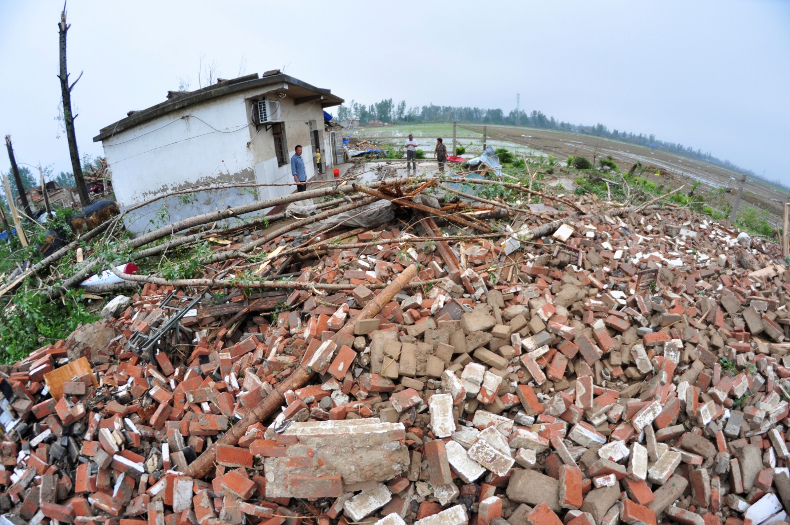 China 98 killed and hundreds injured as tornado batters Jiangsu province