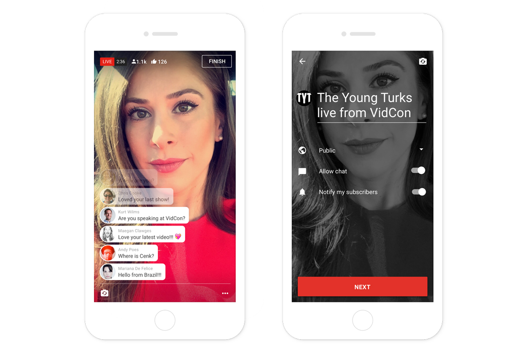 Kollege verliebt in mich: Youtube livestream chat app