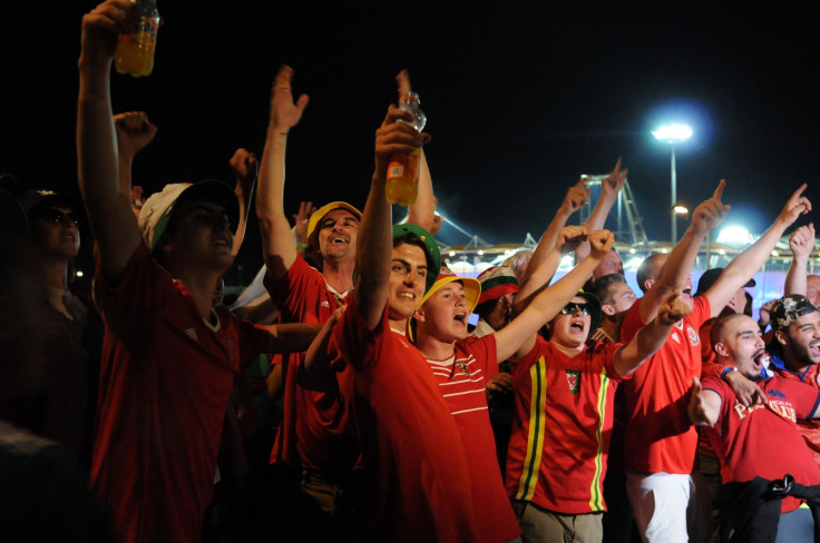 Wales supporters