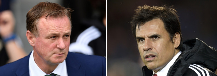 Michael O'Neill and Chris Coleman