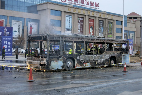 China bus fire