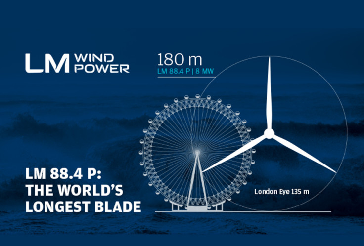 World's biggest wind turbine blade