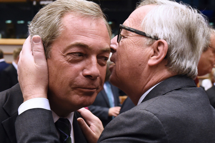 Nigel Farage, Jean Claude Juncker