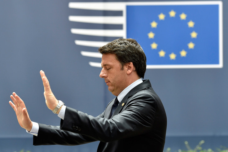 EU Summit: Matteo Renzi 