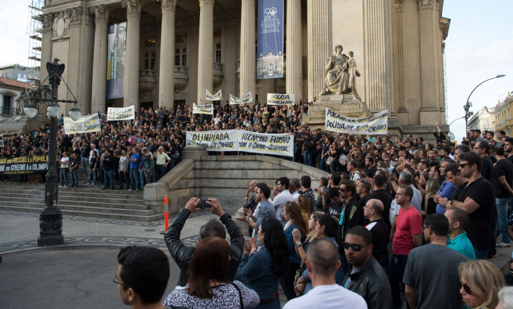 Rio Police Protest