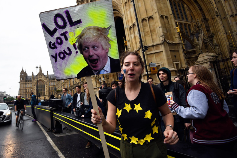 Brexit protests