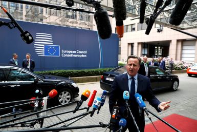 EU Summit: David Cameron