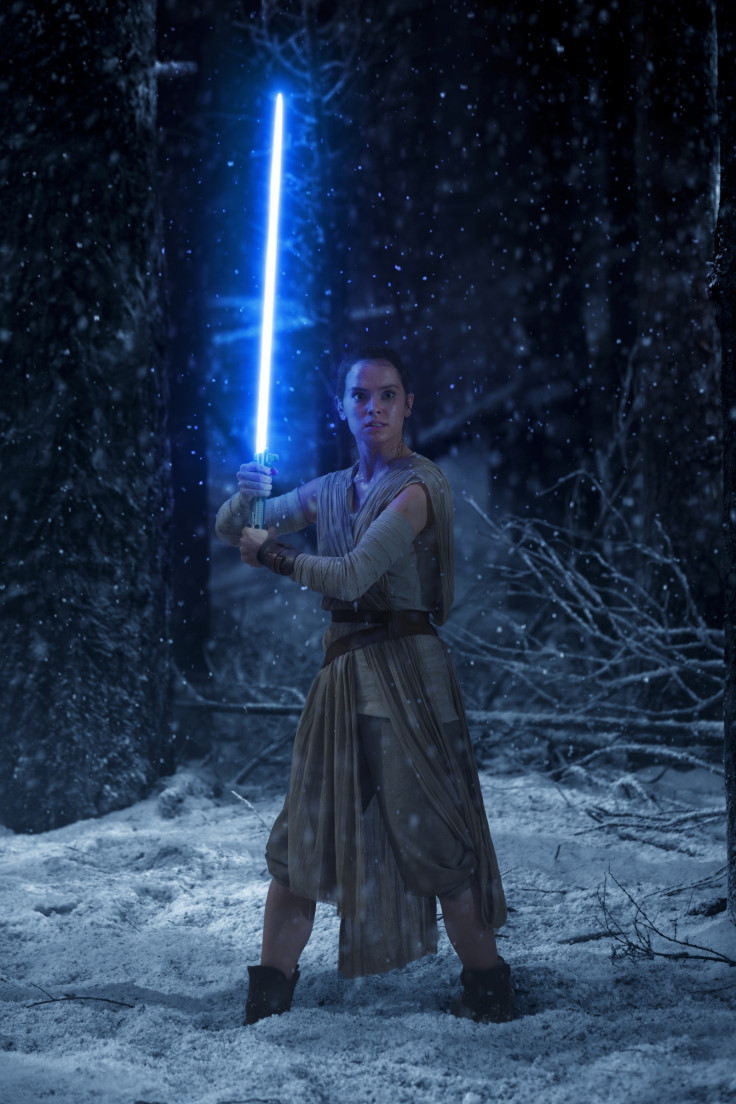 Daisy Ridley in The Force Awakens