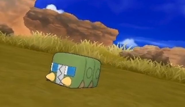 Pokemon Sun and Moon leak green box
