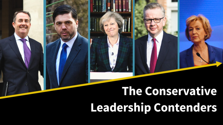 The Conservative leadership contenders