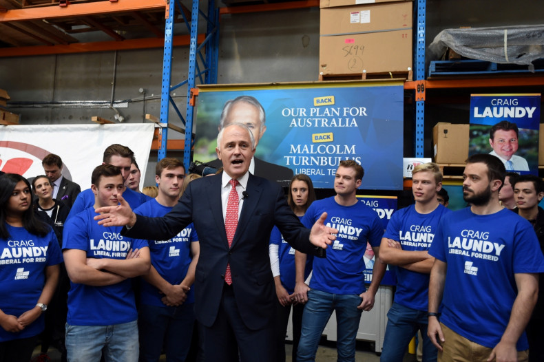 Australia election campaign