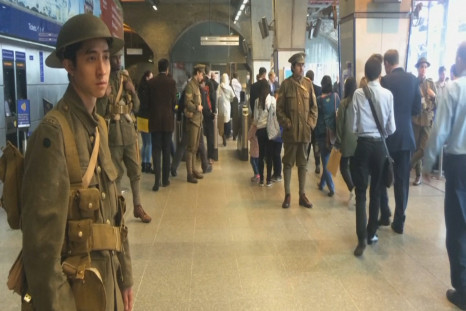 Actors pay tribute to WW1 dead