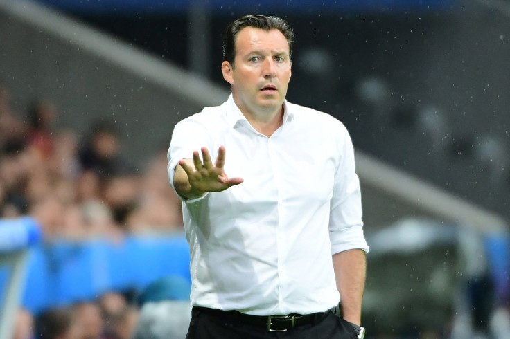 Marc Wilmots looks concerned 