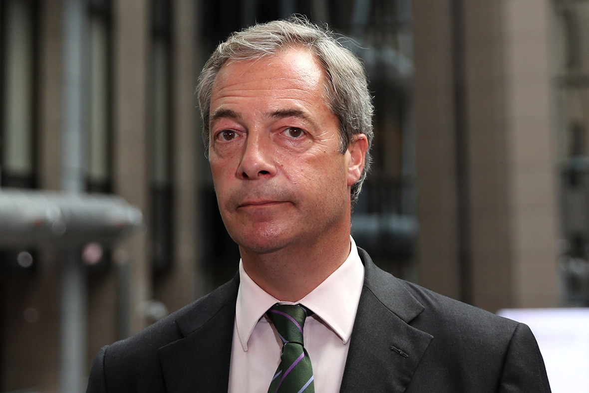 Nigel Farage Quits As Ukip Leader After 'doing His Bit' To Help Britain ...