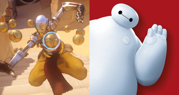 Zenyatta Overwatch Baymax Big Hero 6