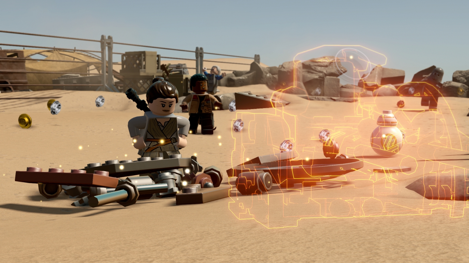 Lego Star Wars Force Awakens multi builds