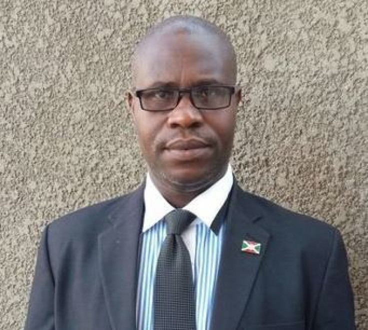 Burundi minister Martin Nivyabandi