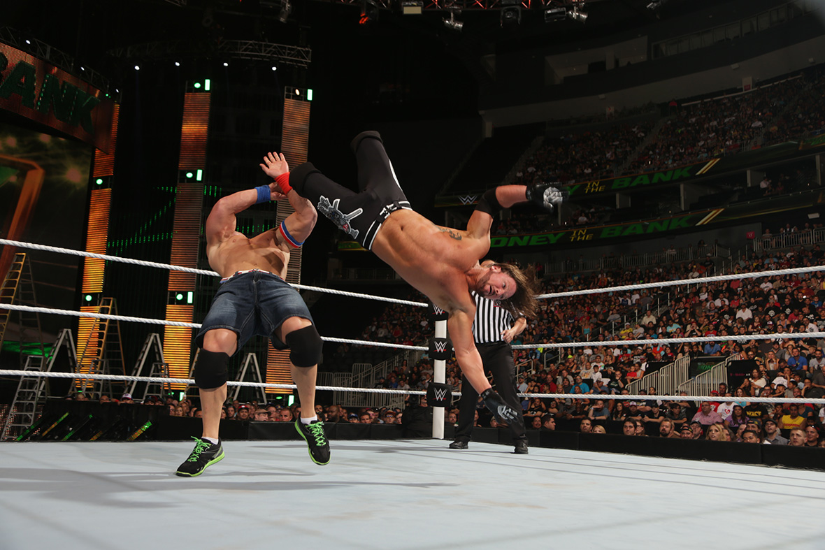 Money in the Bank Styles vs Cena