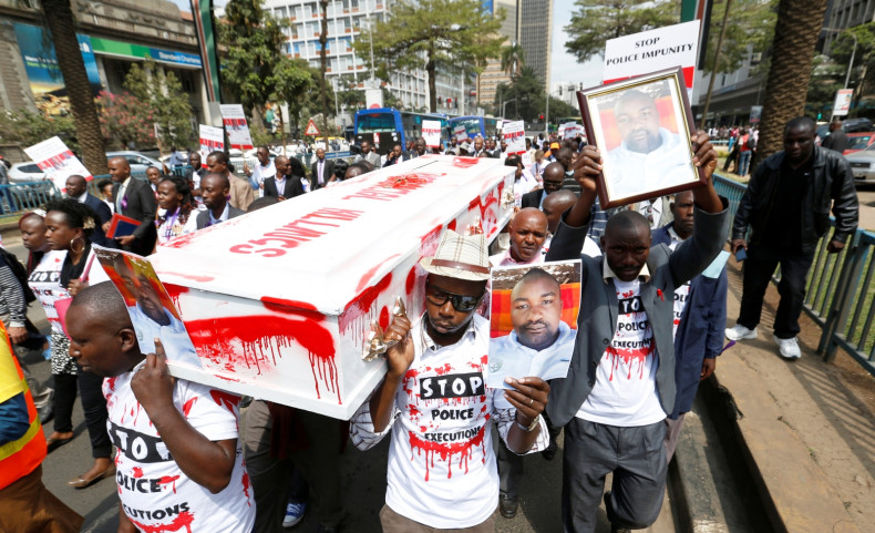 Protest over Willie Kimani killing