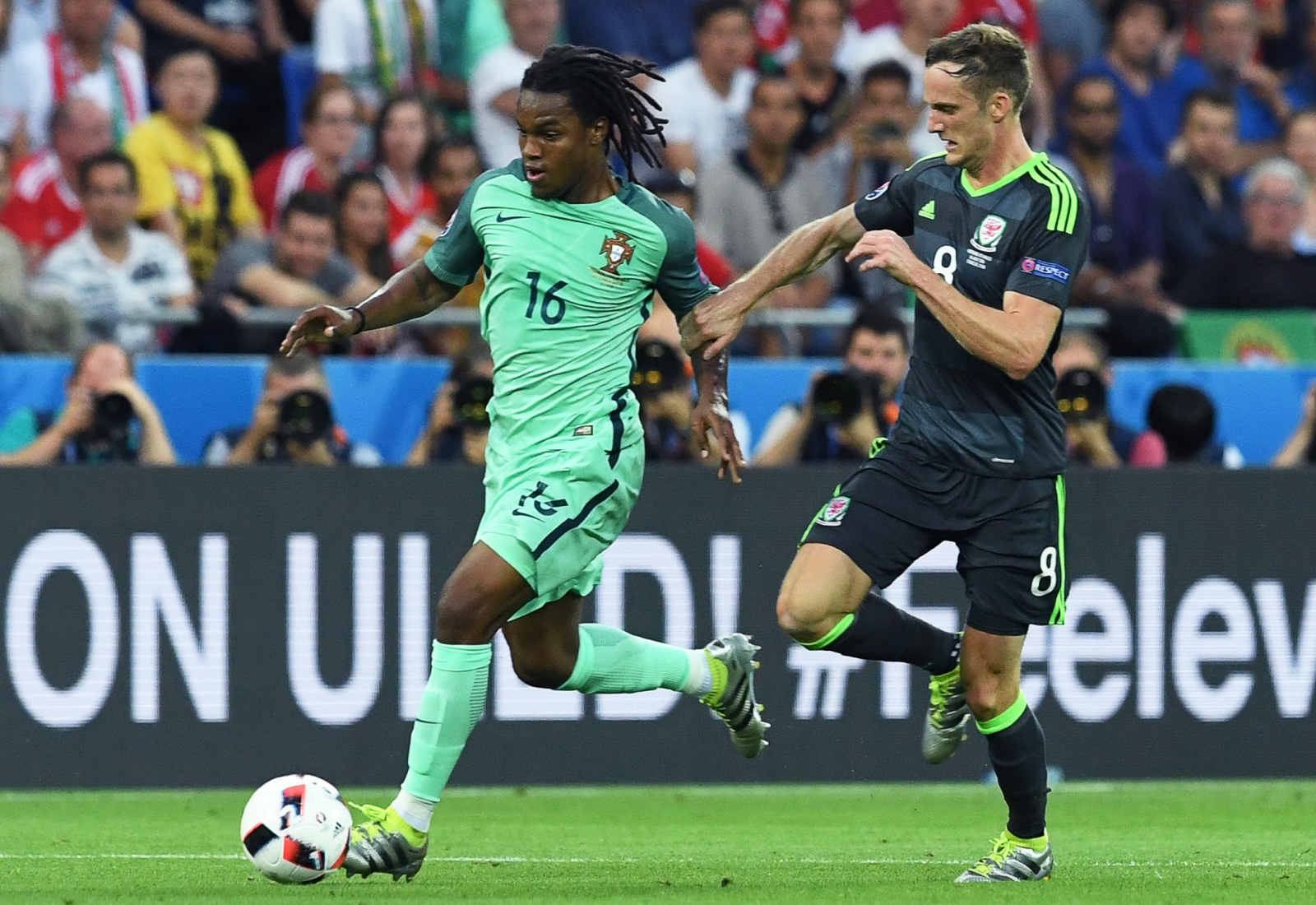 Renato Sanches on the ball Renato Sanches on the ball