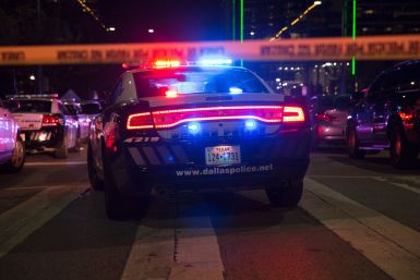 Dallas cop car