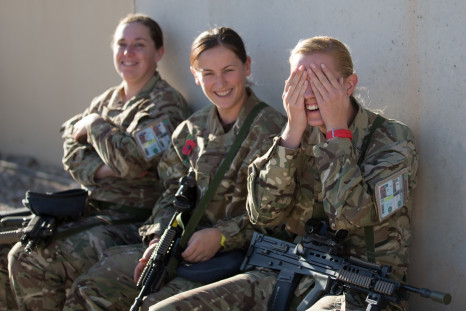 Britain's female soldiers