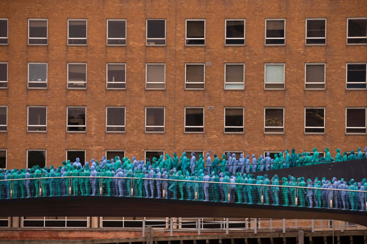 Hull naked art installation