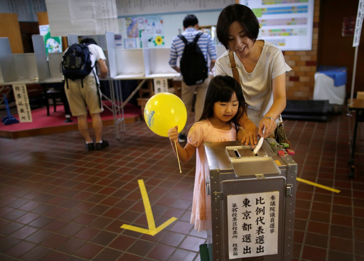 Japan upper house polls