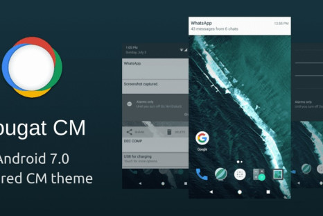 CM theme based on Android 7.0 Nougat