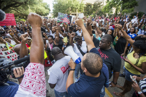 Black Lives Matter protesters arrested by police in Baton Rouge demonstration