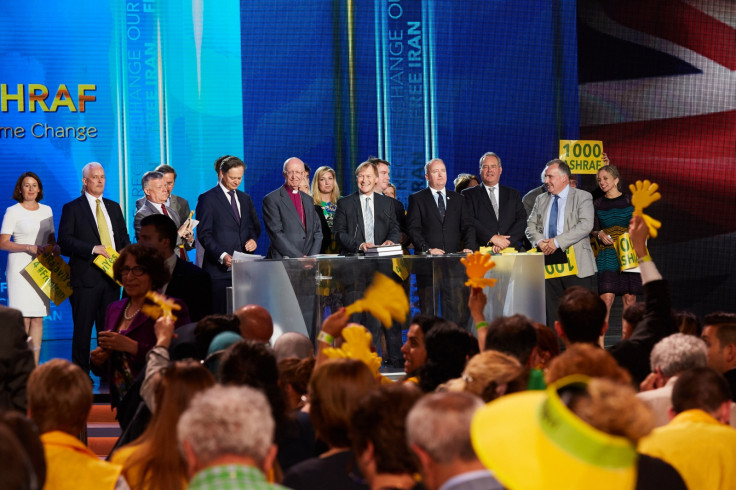 The cross party delegation in Paris