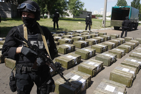 Ukrainian police cocaine