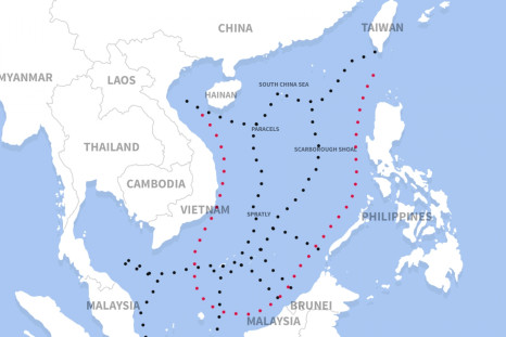 South China Sea dispute map