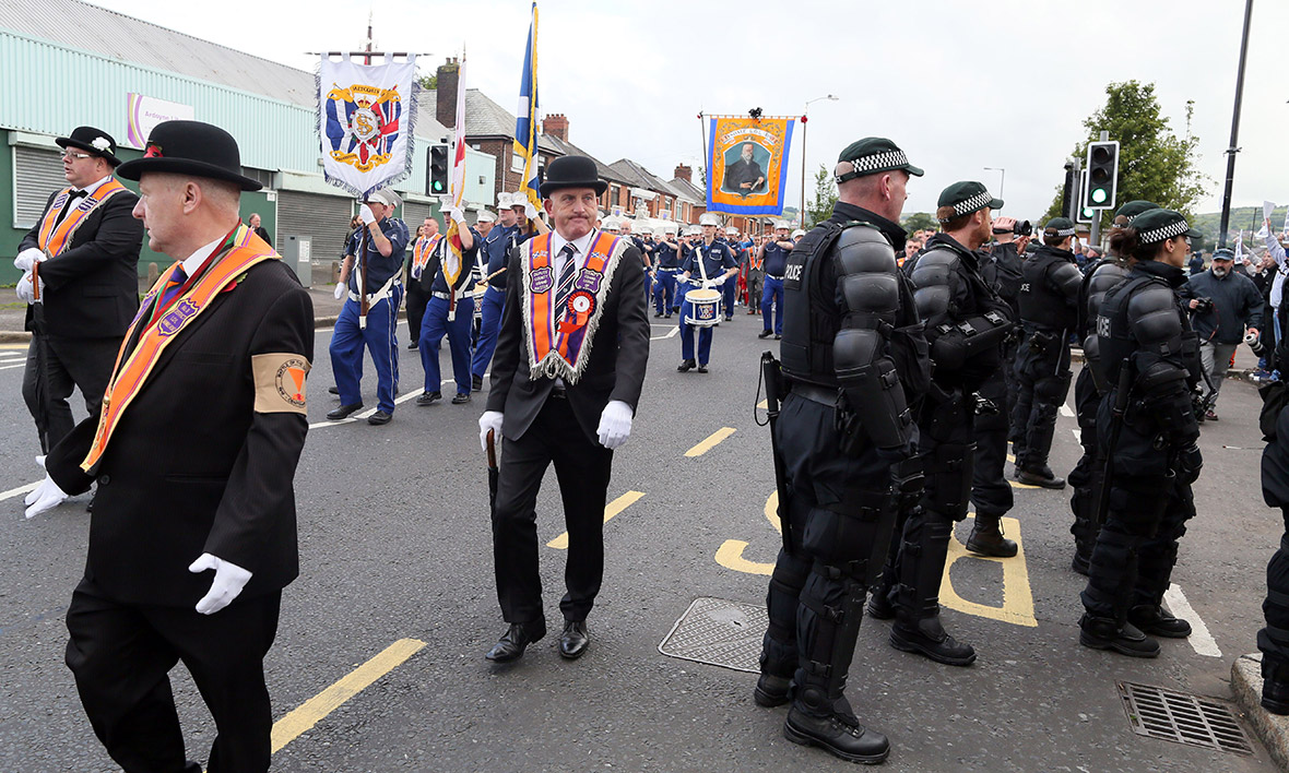 Northern Ireland Orange Order march