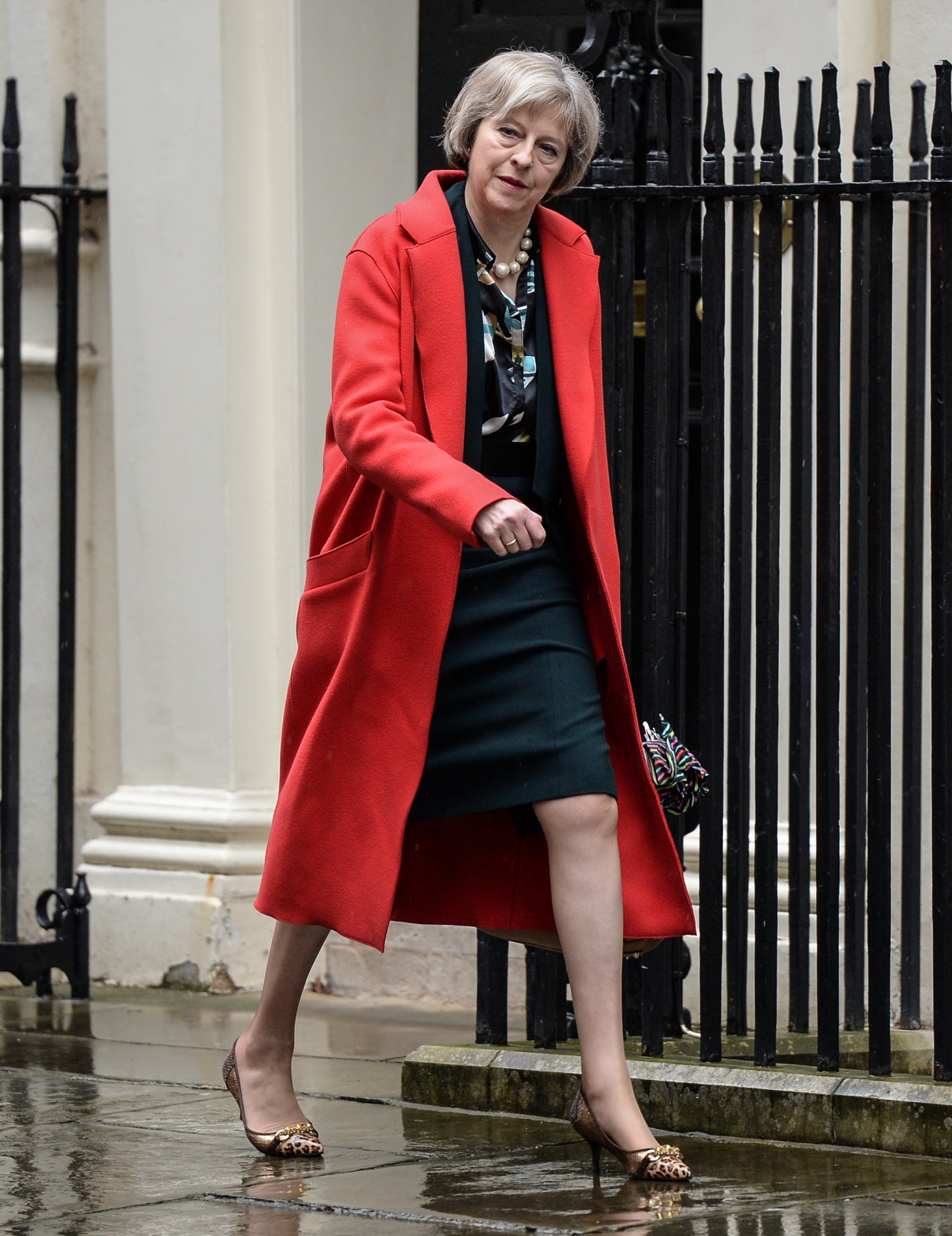 Theresa May shoes