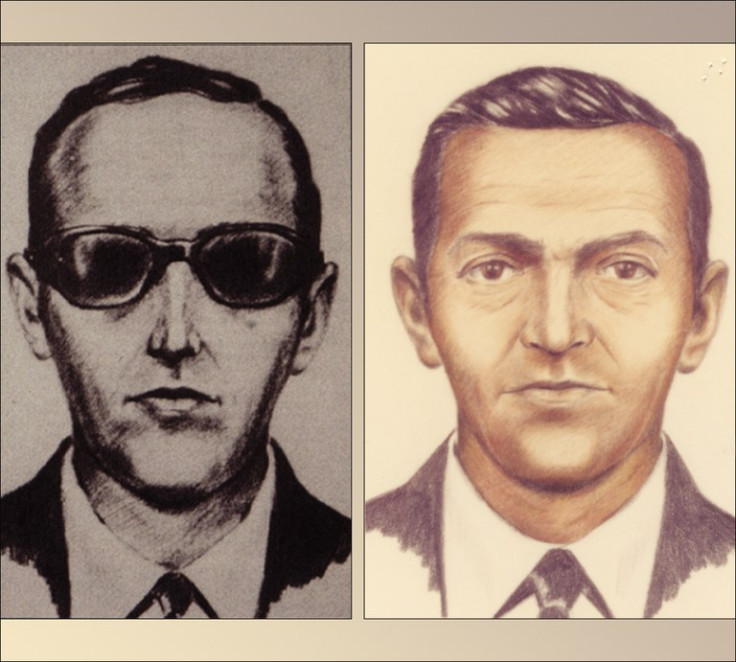 Artists sketches of D.B. Cooper