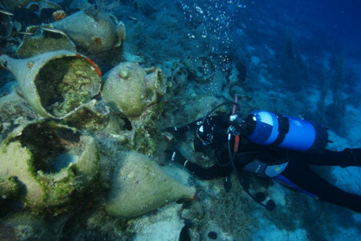 Aegean Sea shipwreck graveyard