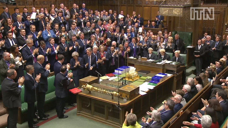 David Cameron given standing ovation after final Prime Minister's Questions 