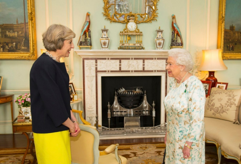Theresa May and the Queen