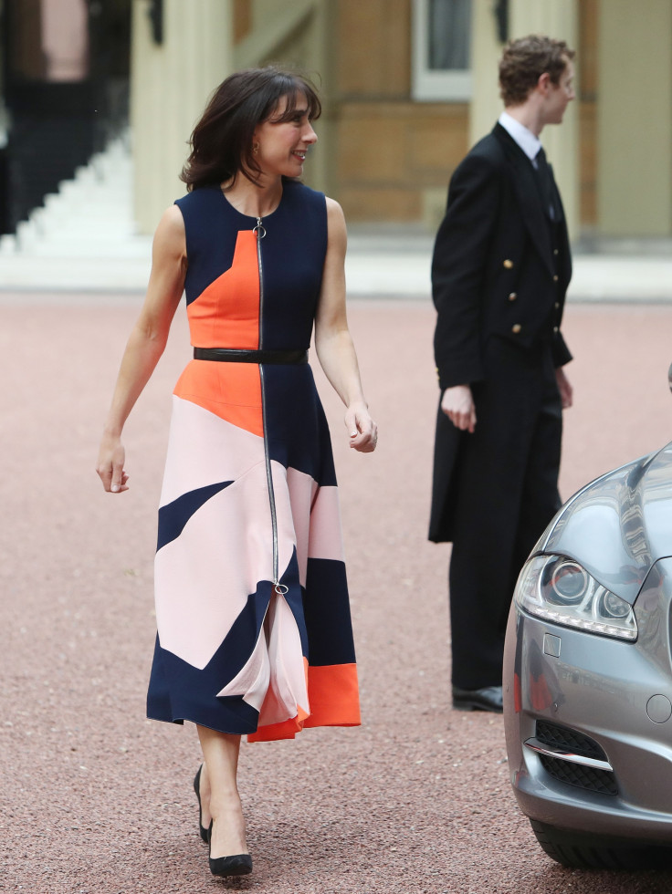 Samantha Cameron leaves Downing Street in Roksanda